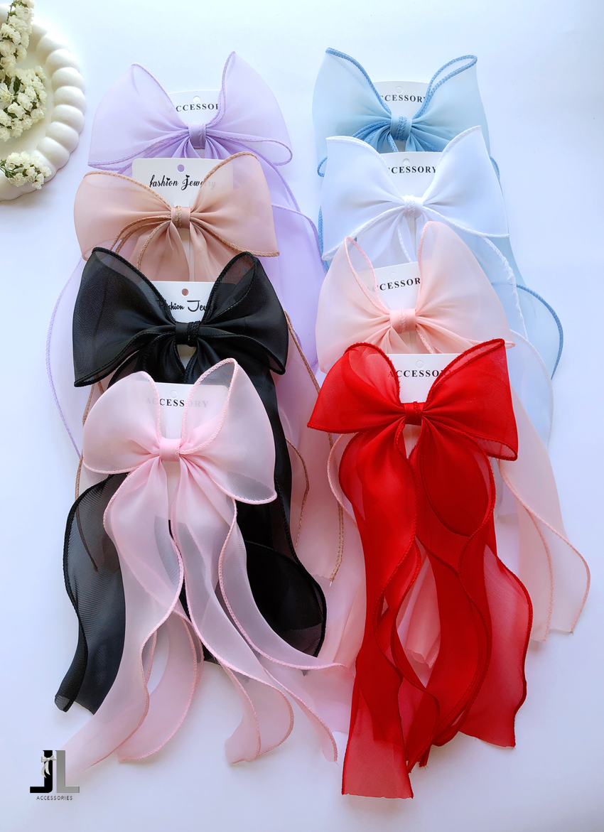 تصویر گیره فرانسوی حریر آبشاری 